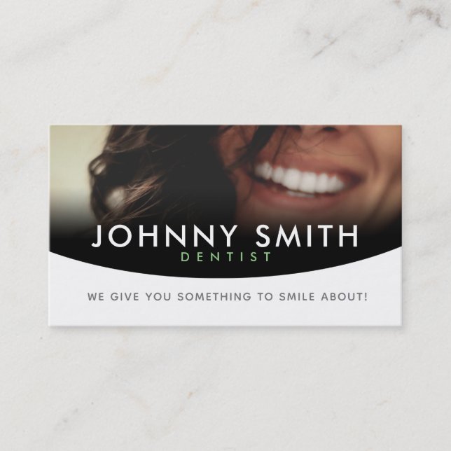 Cartes de visite de Dentist Slogans (Devant)