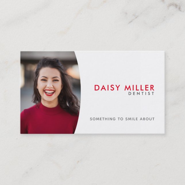 Cartes de visite de Dentist Slogans (Devant)