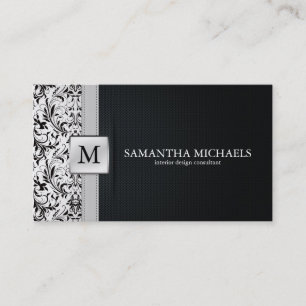 Cartes de visite de design d'intérieur de