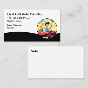 Cartes de visite de détail Bold Automotive