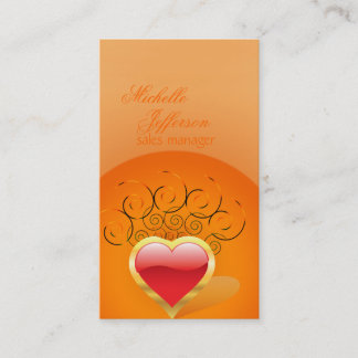 Cartes de visite de directeur commercial