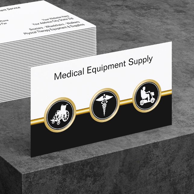 Cartes de visite de distributeur de matériel (Créateur téléchargé)
