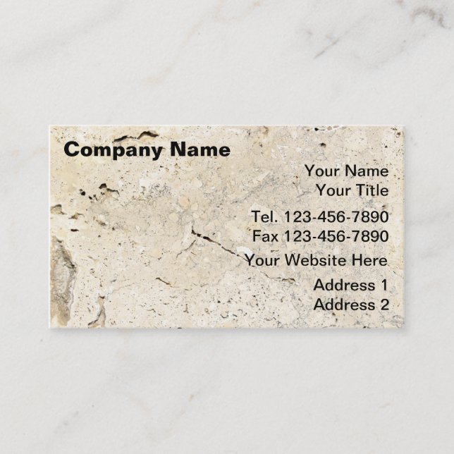 Cartes de visite de finances (Devant)