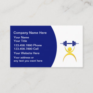 Cartes de visite de formateurs personnels