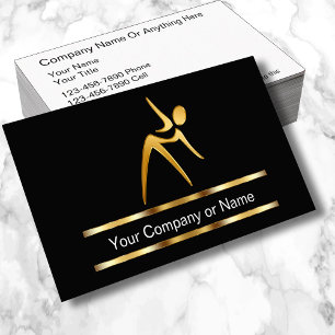 Cartes de visite de forme physique