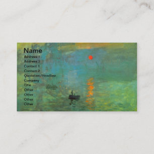 Cartes de visite de galerie d'art