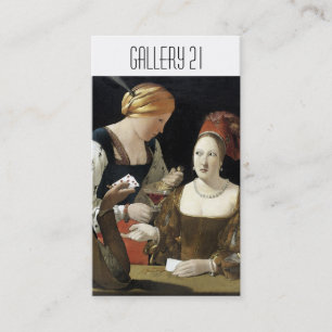 Cartes de visite de galerie d'art