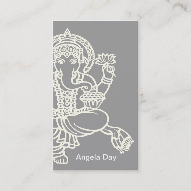 Cartes de visite de Ganesh (Devant)