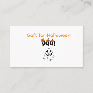 Cartes de visite de Geft pour la journée d'Hallowe