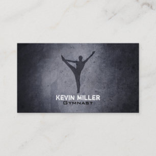 Cartes de visite de gymnastique