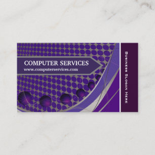 Cartes de visite de haute technologie