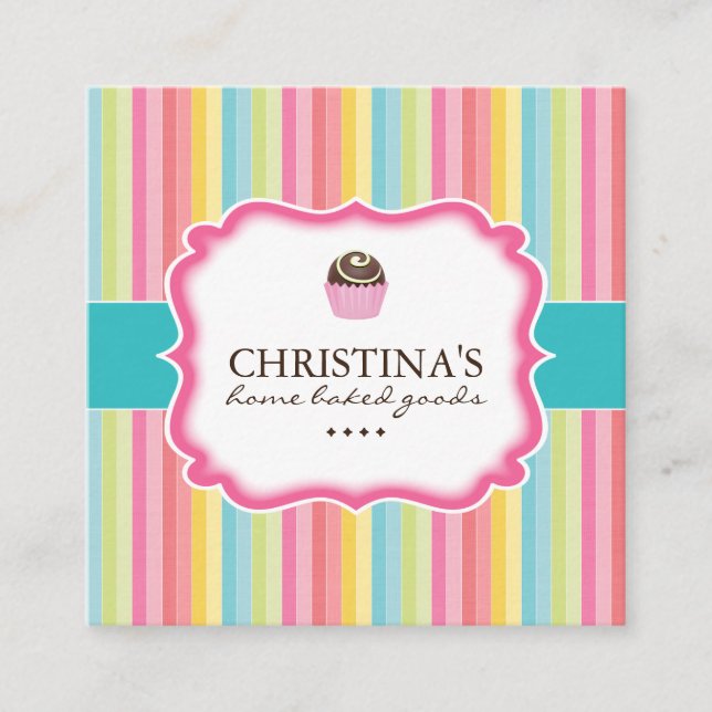 Cartes de visite de la boule de gâteaux Pastel à l (Devant)