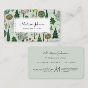 Cartes de visite de la coutume   de monogramme de