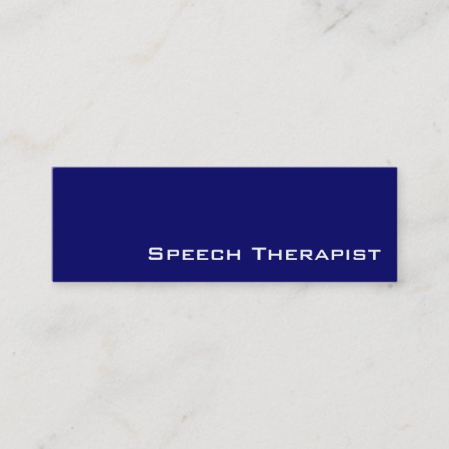 Cartes de visite de la pharmacoréthérapeute blanch (Devant)