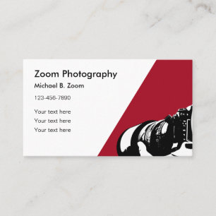 Cartes de visite de la photographie simple et mode