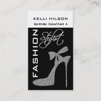 Cartes de visite de la styliste de mode