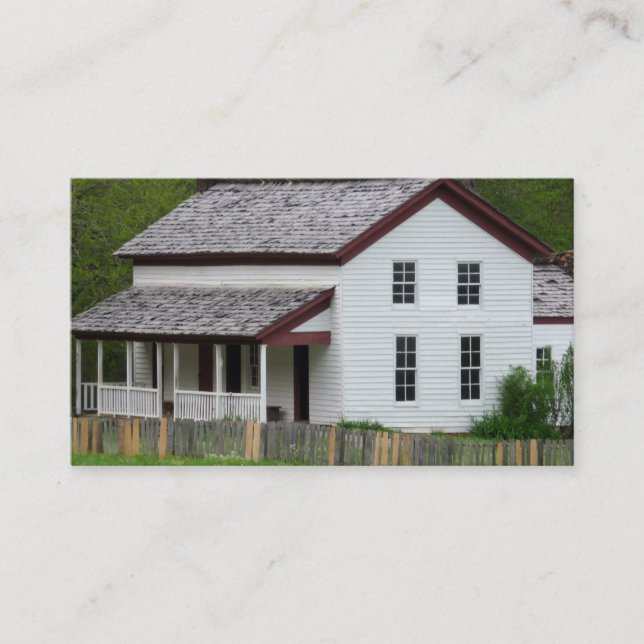 Cartes de visite de l'ancienne ferme de campagne (Devant)