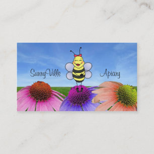 Cartes de visite de l'apiculture