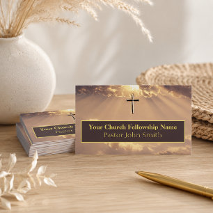 Cartes de visite de l'église de la Croix d'or de G
