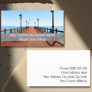 Cartes de visite de l'église du quai du lac