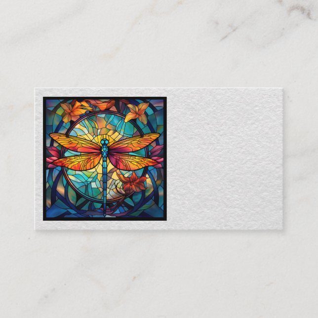 Cartes de visite de libellules (Devant)