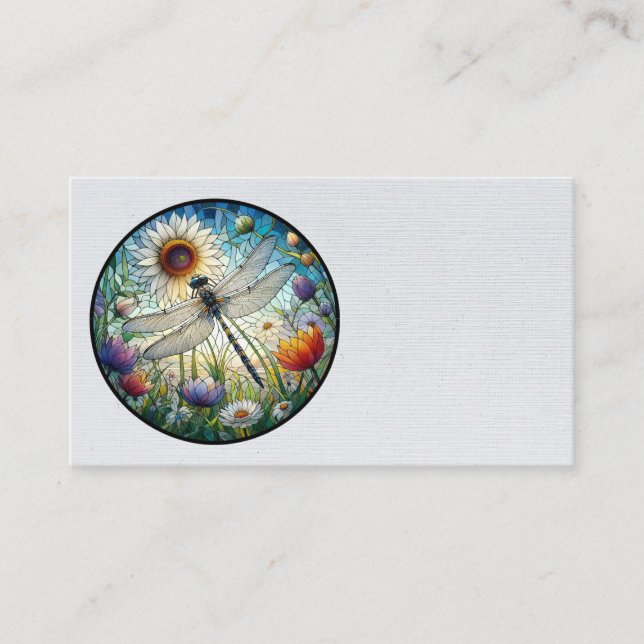 Cartes de visite de libellules (Devant)