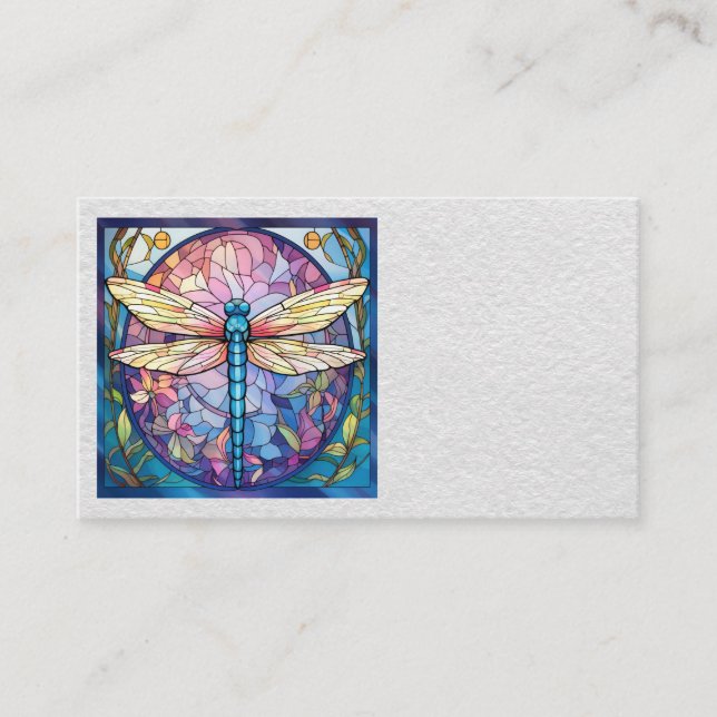 Cartes de visite de libellules (Devant)