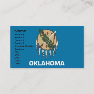 Cartes de visite de l'OKLAHOMA