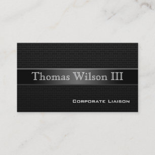 Cartes de visite de luxe de professionnel de fibre