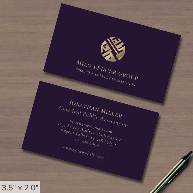 Cartes de visite de luxe pour les professionnels d (Créateur téléchargé)