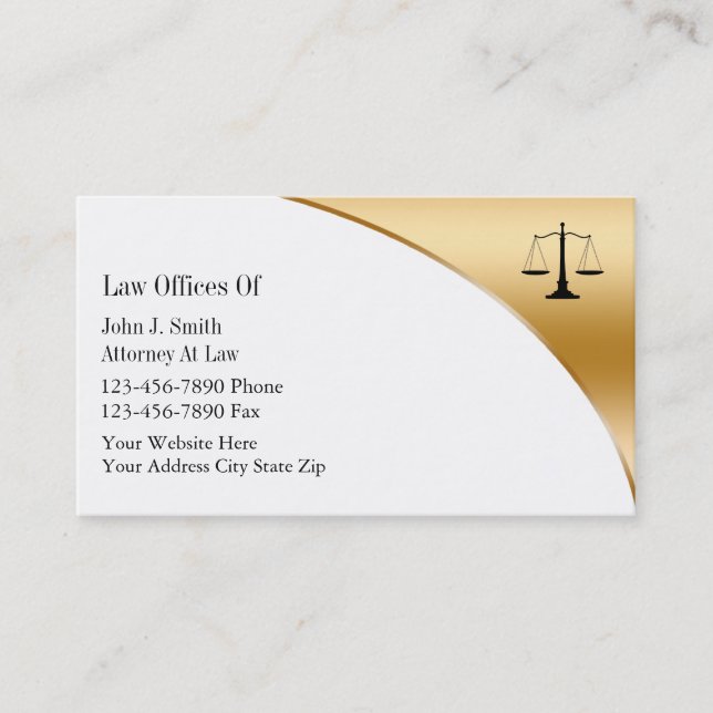 Cartes de visite de mandataire (Devant)