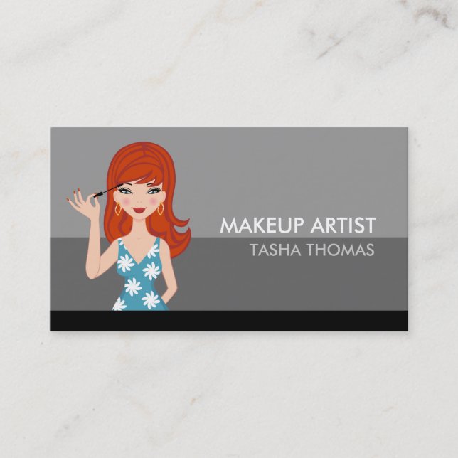 Cartes de visite de maquillage (Devant)