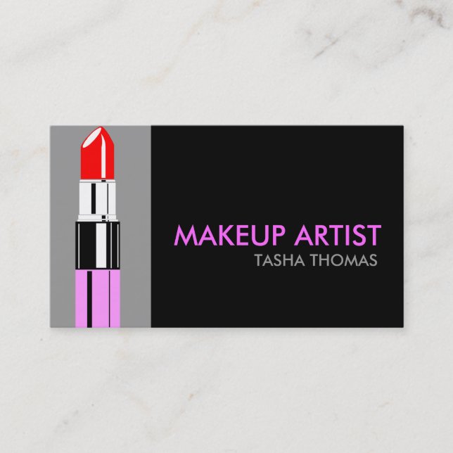 Cartes de visite de maquillage (Devant)