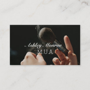 Cartes de visite de maquillage professionnel élé