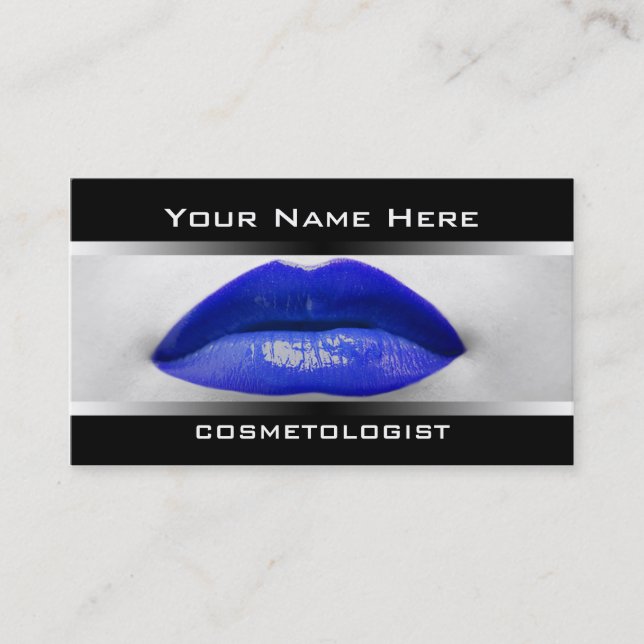 Cartes de visite de maquillage professionnels (Devant)