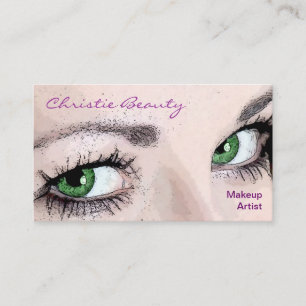 Cartes de visite de maquilleur