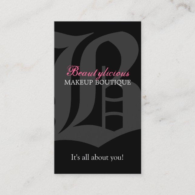 CARTES DE VISITE DE MAQUILLEUR (Devant)