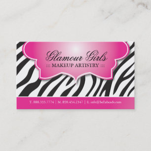 CARTES DE VISITE DE MAQUILLEUR