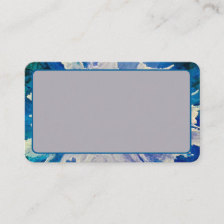 Cartes de visite de marguerite abstraits personnal