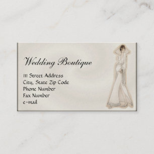 Cartes de visite de mariage
