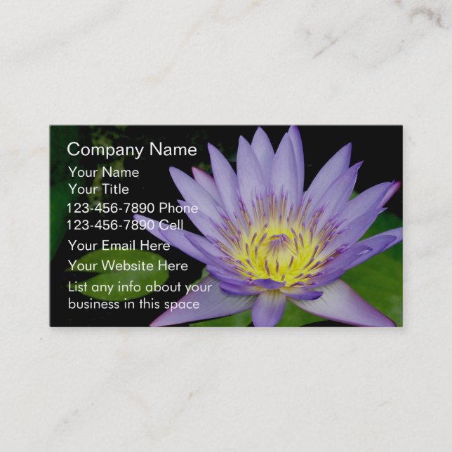 Cartes de visite de massage (Devant)