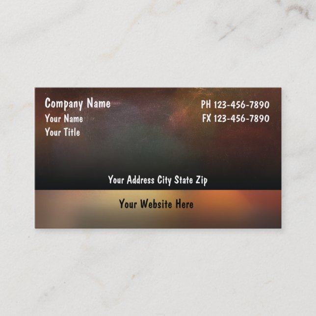 Cartes de visite de massage (Devant)