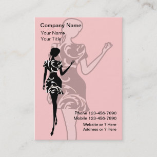 Cartes de visite de mode