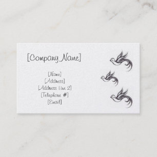 Cartes de visite de moineau