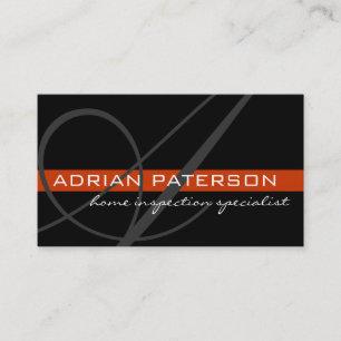 Cartes de visite de monogramme
