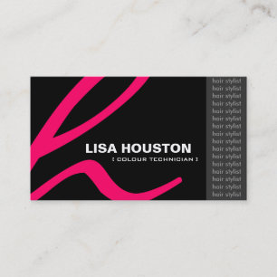 Cartes de visite de monogramme