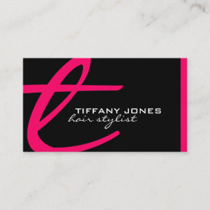 Cartes de visite de monogramme