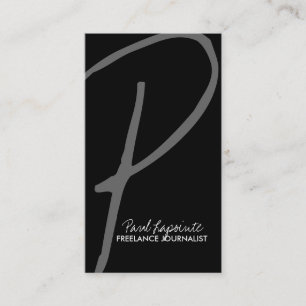Cartes de visite de Monogrammes modernes