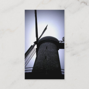 Cartes de visite de moulin à vent de Lomo