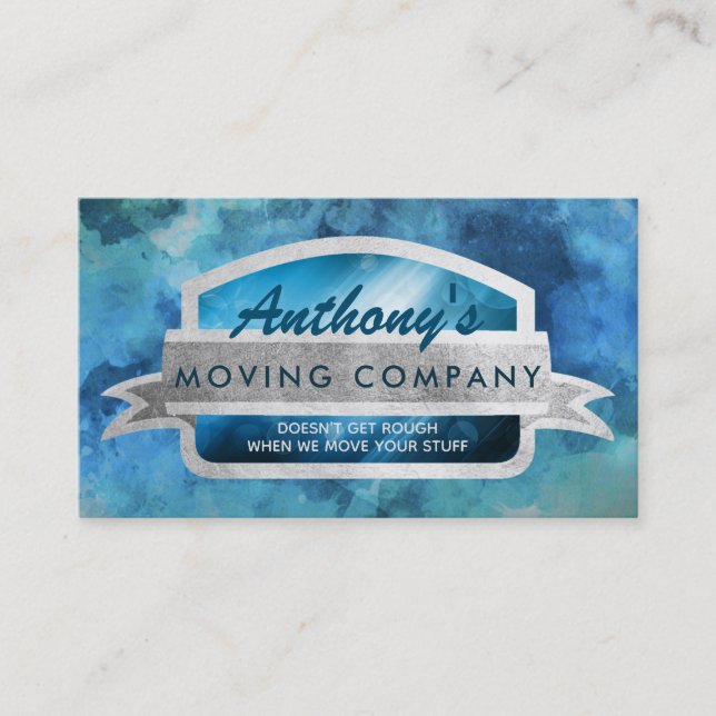 Cartes de visite de Moving Company Slogans (Devant)